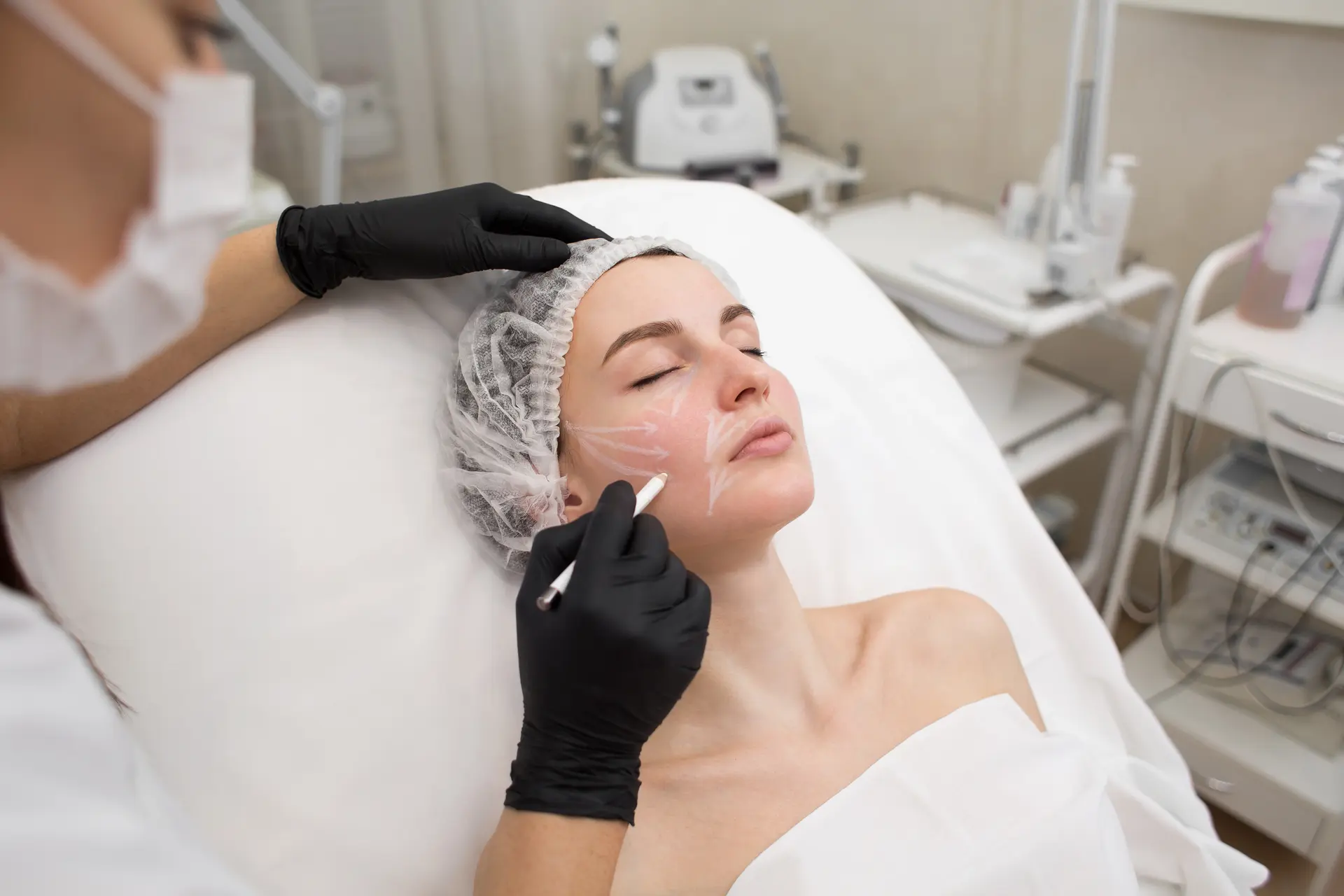 Beauty treatment at Laser Clinic for a rejuvenated look.